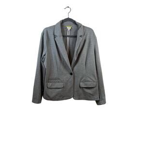 Merona Women's Grey Blazer Size XXL
